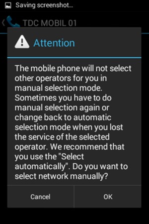 Select OK