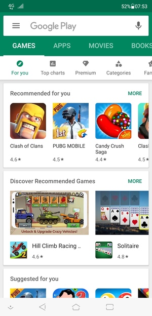 Select the Search bar