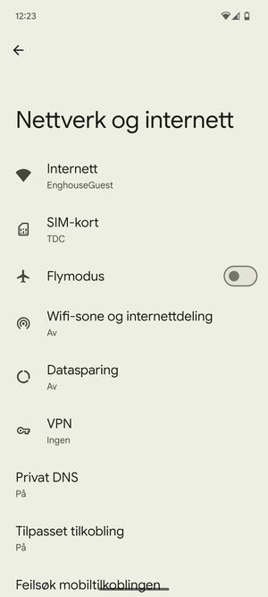 Vælg SIM-kort