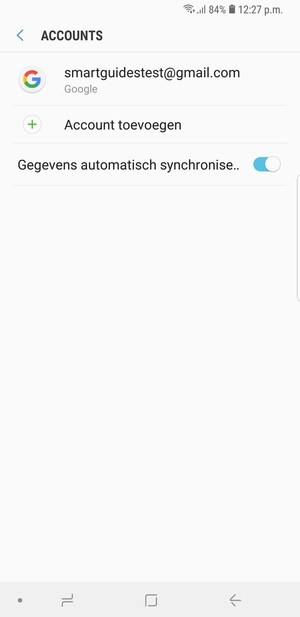 Selecteer Google