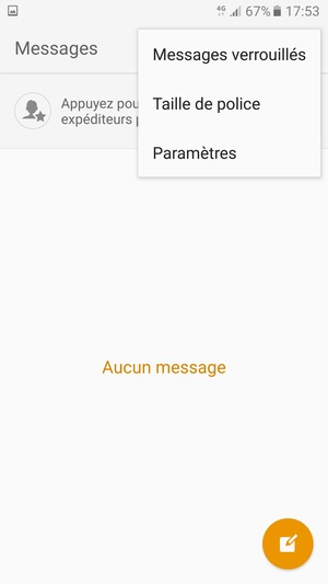 Sélectionnez Paramètres