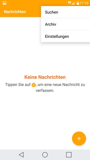 Wählen Sie Einstellungen