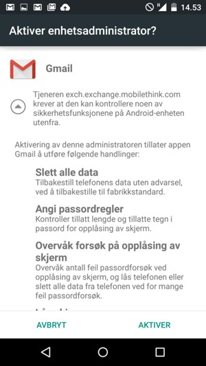 Velg AKTIVER