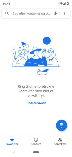 Vælg Menu-knappen