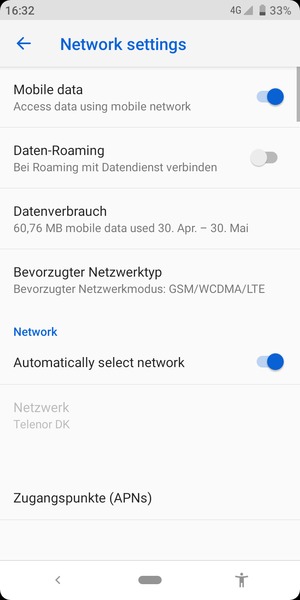 Wählen Sie Zugangspunkte (APNs)