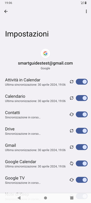 I tuoi contatti di Google verranno ora sincronizzati con il tuo telefono