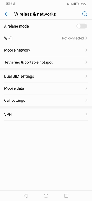 Select Hotspot & Tethering / Tethering & portable hotspot