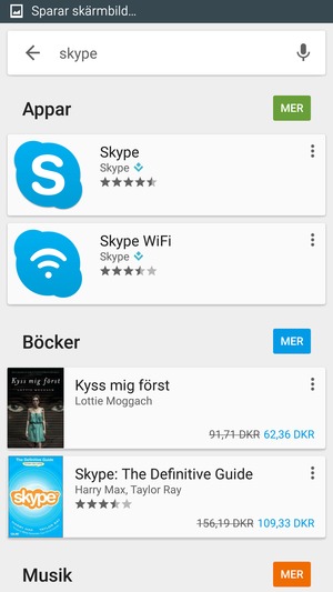Välj appen
