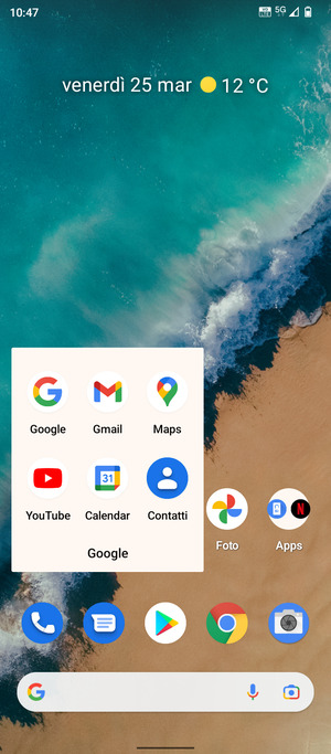 Seleziona Gmail