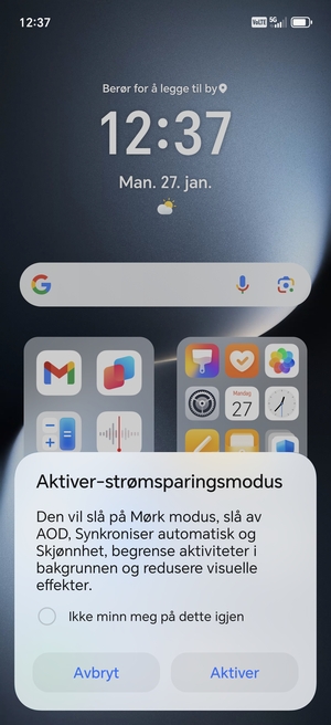 Velg Aktiver