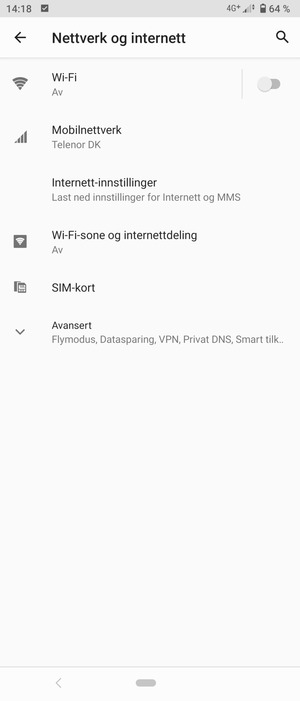 Velg Mobilnettverk