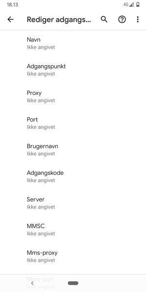 Indtast MMS-oplysninger