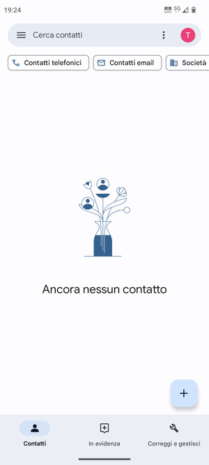 Seleziona Correggi e gestisci