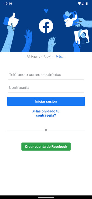 Su aplicación está lista para usar