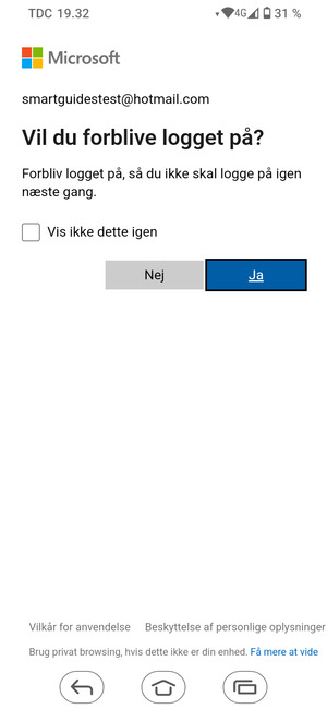Vælg din foretrukne mulighed