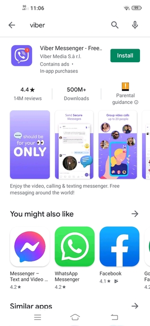 Select the app