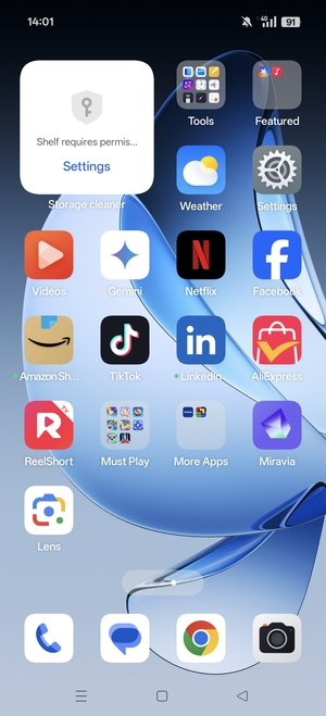 Select Settings