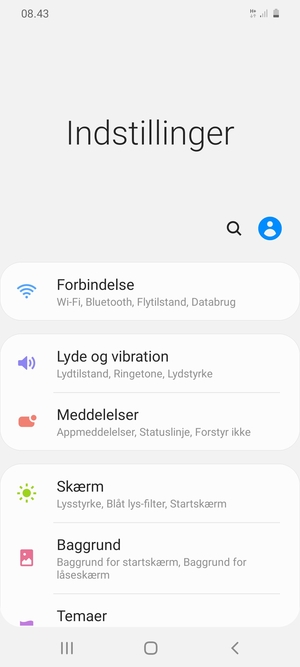 Vælg Forbindelse