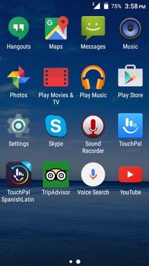 Scroll to and select Settings