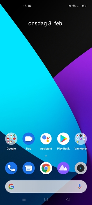 Vælg Google