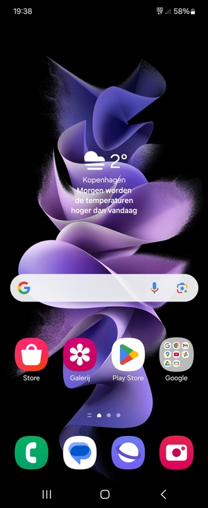 Selecteer Google