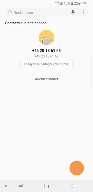 Sélectionnez le bouton du Menu