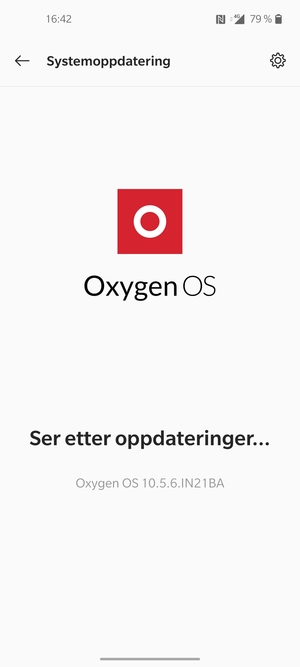 Vent til søket er ferdig