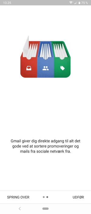 Vælg UDFØR