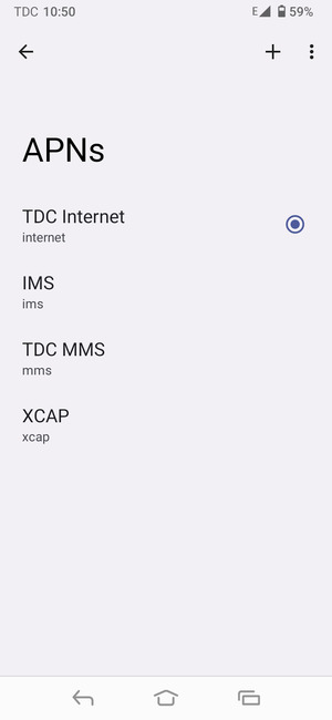 Your phone has now been set up to MMS