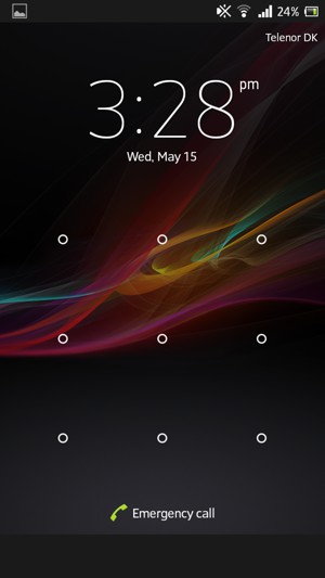 Your phone is now secure with a screen lock