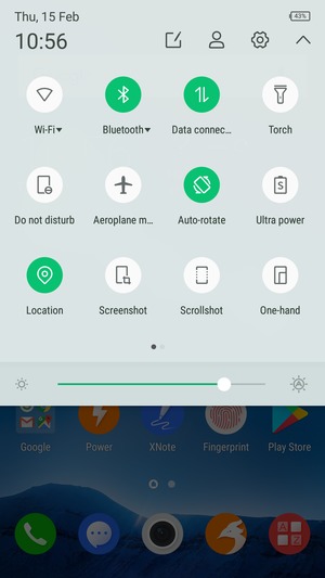 Select Bluetooth
