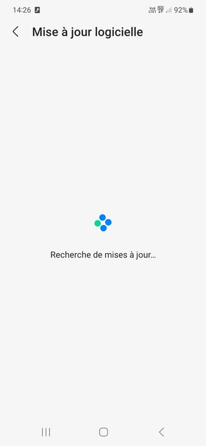 Veuillez attendre la fin de la recherche