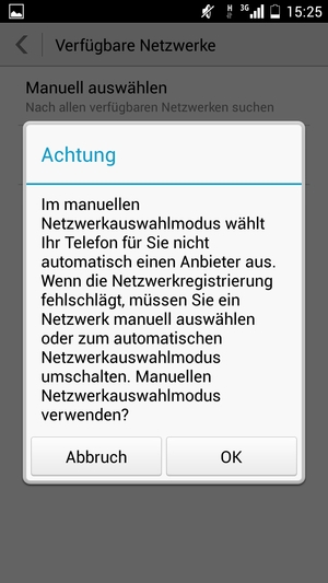 Wählen Sie OK