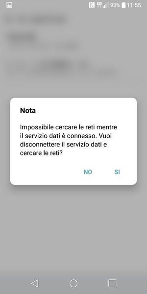 Seleziona SI