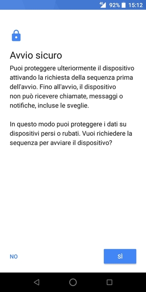 Seleziona la tua opzione preferita