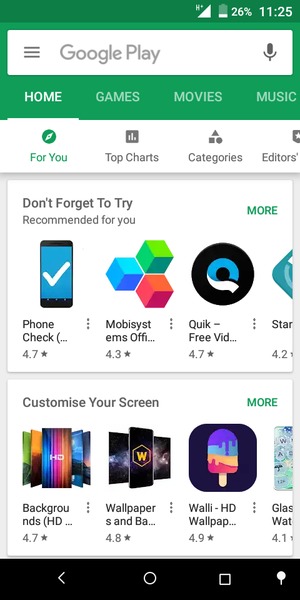 Select the Search bar