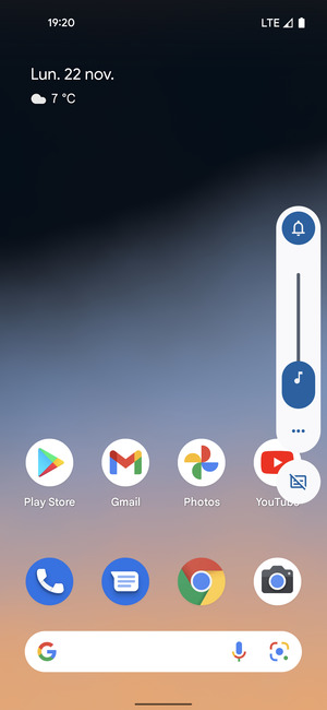 Pour modifier le profil sonore, sélectionnez Son