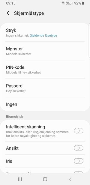 Velg Mønster
