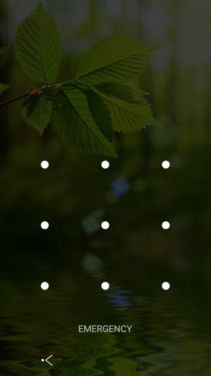 Your phone is now secure with a screen lock