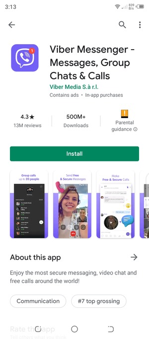 Select Install