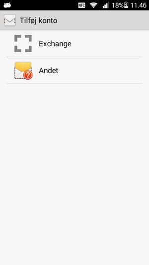 Vælg Andet