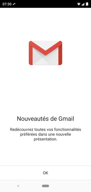 Sélectionnez OK