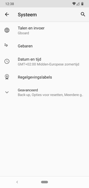 Selecteer Geavanceerd