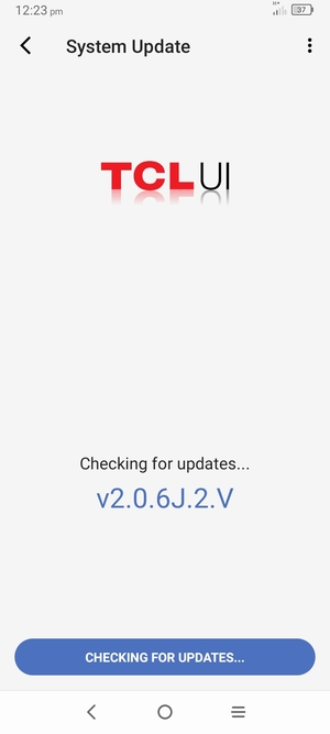 Wait for the search to finish