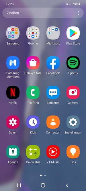 Selecteer Instellingen