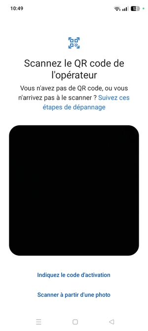 Scannez le code QR