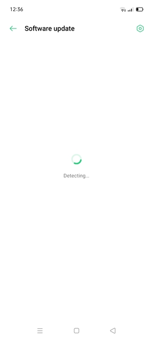 Wait for the search to finish