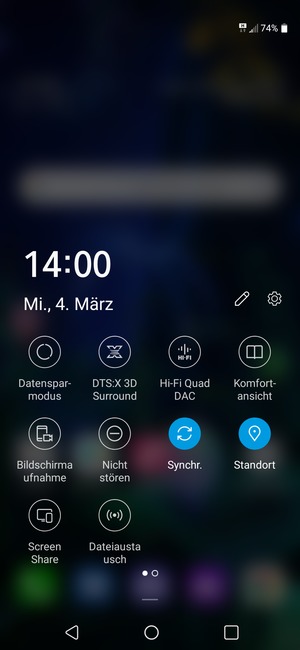 Schalten Sie Standort aus