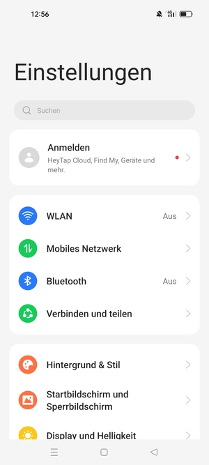 Wählen Sie Verbinden und teilen
