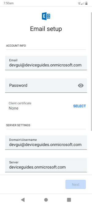 Enter your password